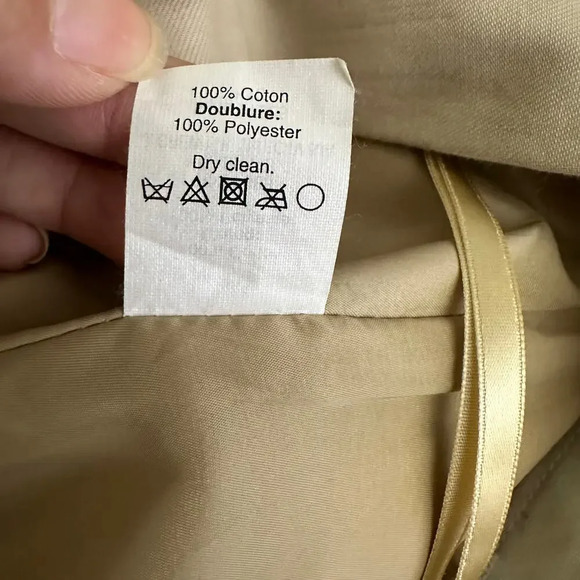 J. Crew Size 4 Tan No 4 Pencil Skirt 100% Cotton Preppy Office - Picture 4 of 5